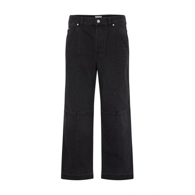Marant Jorel-gd Straight Jeans In Black