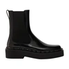 Valentino Black Rockstud M-way Ankle Boots In Nero