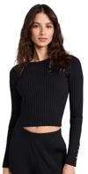 SOLID & STRIPED THE LANDMAN SWEATER BLACKOUT