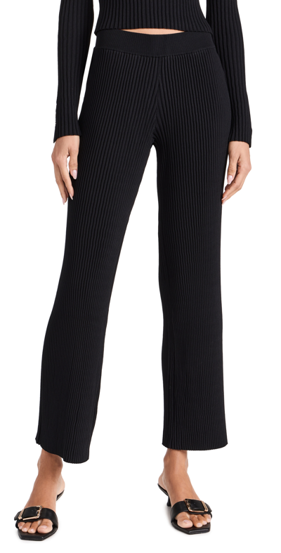 Solid & Striped The Eloise Pants In Blackout