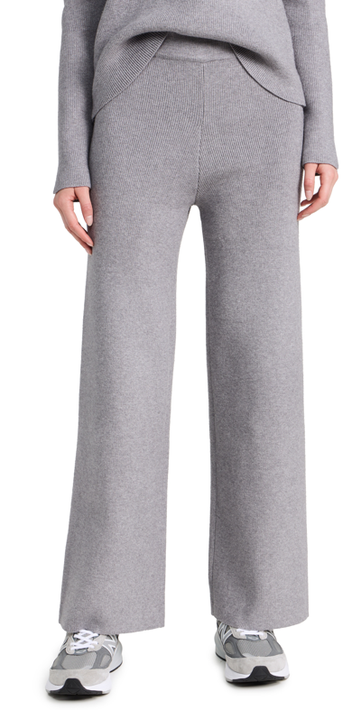 English Factory Knit Wide Pants Grey Xl