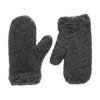 Max Mara Ombrato Gloves In Grigio_scuro
