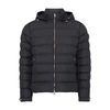 Moncler Arneb Lightweight Micro Chic Down Jacket In Black