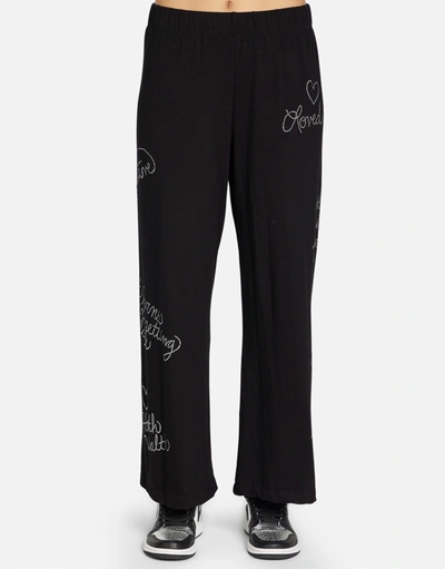 Lauren Moshi Martina Crystal Affirmations In Black
