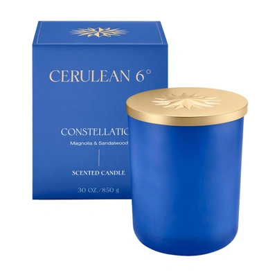 Cerulean 6º Constellation Luxury Candle In 30 oz