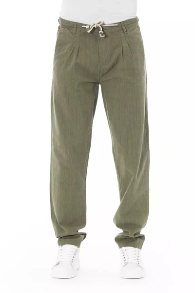 Baldinini Trend Cotton Jeans & Men's Pant In Army