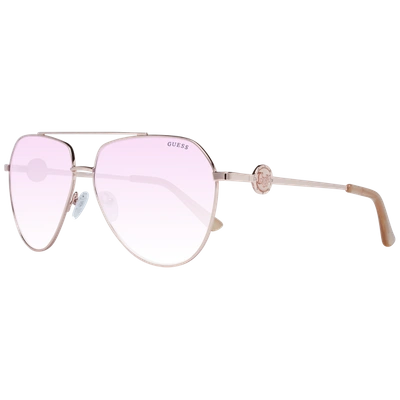 Guess Rose Gold Women Sunglasses