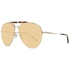 Tommy Hilfiger Gold Women Sunglasses In Gold