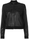 J BRAND J BRAND - LEATHER BOMBER JACKET ,CJB00077512160685