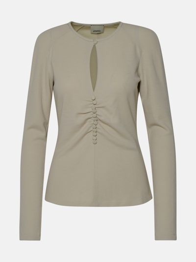 Isabel Marant Blusa Dorine In Beige