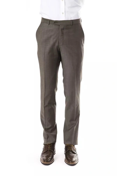 Uominitaliani Classic Woolen Jeans & Trouser In Grey