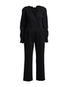 Suoli Woman Jumpsuit Black Size 2 Viscose, Polyamide, Elastane