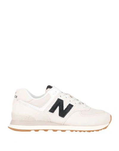 New Balance 574 Core Casual Shoes Size 13.0 Leather In White