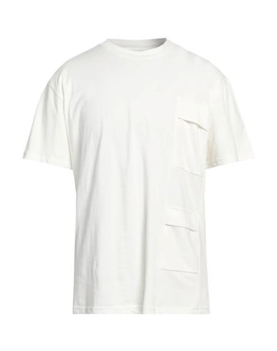 Why Not Brand Man T-shirt White Size Xxl Cotton