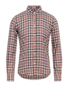 Come To Man Shirt Red Size 15 Cotton