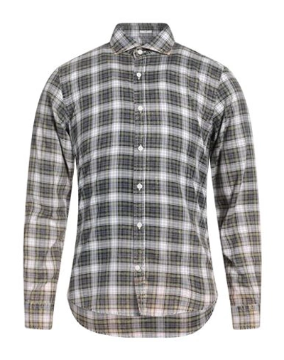 Come To Man Shirt Dark Green Size 15 ½ Cotton
