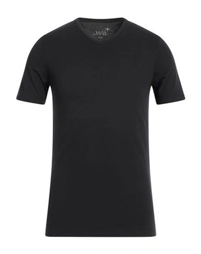 Juvia Man T-shirt Black Size S Cotton