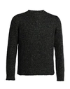 Bellwood Man Sweater Military Green Size 38 Synthetic Fibers, Alpaca Wool, Wool, Silk, Polyamide
