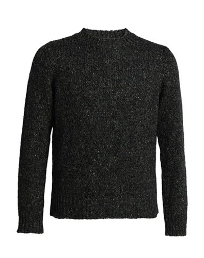 Bellwood Man Sweater Military Green Size 38 Synthetic Fibers, Alpaca Wool, Wool, Silk, Polyamide In Green