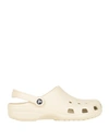 Crocs Woman Mules & Clogs Cream Size 8 Eva (ethylene - Vinyl - Acetate) In White