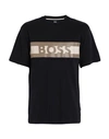 Hugo Boss Boss Man T-shirt Black Size Xl Cotton