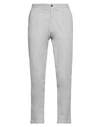 Devore Incipit Man Pants Grey Size 34 Cotton, Cashmere, Elastane