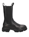 Copenhagen Shoes Woman Ankle Boots Black Size 10 Calfskin In Black
