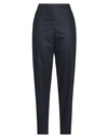 Emporio Armani Woman Pants Midnight Blue Size 14 Virgin Wool, Cashmere, Elastane, Viscose In Blue