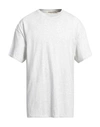 Nineminutes Man T-shirt Light Grey Size Xl Cotton