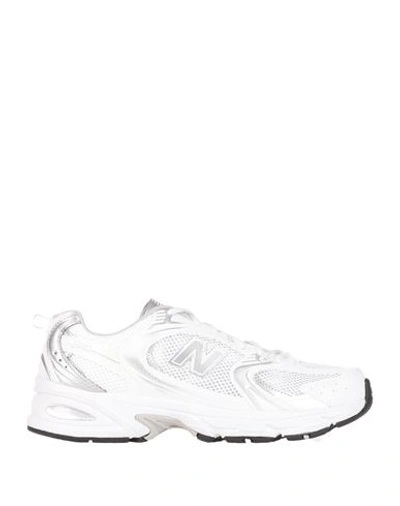 New Balance 530 Man Sneakers White Size 12 Textile Fibers