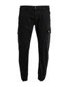 Lyle & Scott Man Pants Black Size 34 Cotton, Elastane