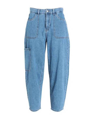 Only Woman Denim Pants Blue Size 33w-32l Cotton