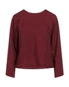 American Vintage Woman Top Burgundy Size Xs/s Viscose In Red