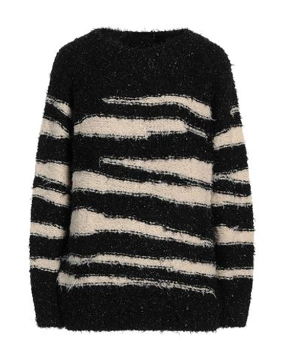 Max & Co . Woman Sweater Black Size M Acrylic, Wool, Polyamide, Alpaca Wool