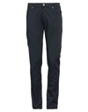 Grey Daniele Alessandrini Man Pants Midnight Blue Size 32 Cotton, Elastane