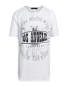 Massimo Sabbadin Man T-shirt White Size Xxl Cotton In White