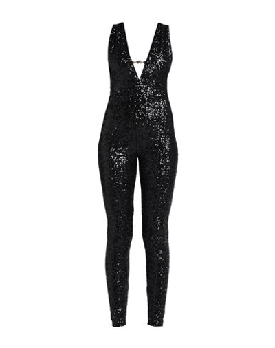 Elisabetta Franchi Woman Jumpsuit Black Size 10 Polyester
