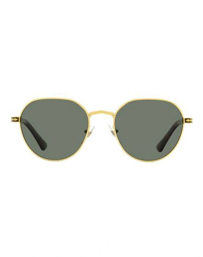 Persol Oval Po2486s Sunglasses Man Sunglasses Brown Size 53 Metal, Acetate