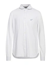Jacob Cohёn Man Denim Shirt Off White Size Xl Cotton In White