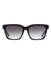 Mcm 713 Sa Rectangular Sunglasses In Black