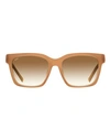 Mcm 713sa Rectangular Sunglasses In Pink