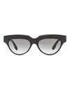 Victoria Beckham Cateye Vb602s Sunglasses Woman Sunglasses Black Size 53 Acetate