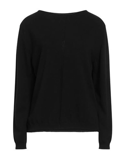 Bellwood Woman Sweater Black Size L Wool, Viscose, Cashmere, Polyamide