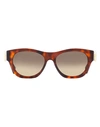 Lanvin Mother & Child Lnv604s Sunglasses Woman Sunglasses Brown Size 55 Acetate