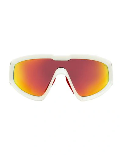Moncler Wrapid Ml0249 Sunglasses Man Sunglasses White Size 99 Plastic