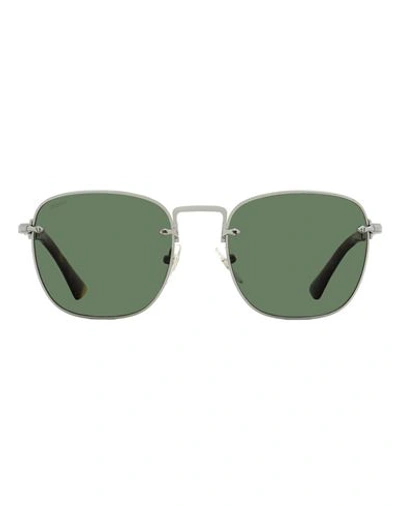 Persol Square Po2490s Sunglasses Man Sunglasses Brown Size 54 Metal, Acetate