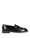 Bianca Di Woman Loafers Black Size 11 Soft Leather In Black