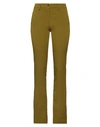 NORA BARTH NORA BARTH WOMAN PANTS SAGE GREEN SIZE 6 POLYURETHANE, VISCOSE, ELASTANE