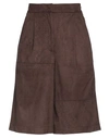 Beatrice B Beatrice .b Woman Shorts & Bermuda Shorts Cocoa Size 2 Polyester, Elastane In Brown
