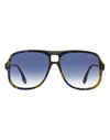Victoria Beckham Navigator Vb620s Sunglasses Woman Sunglasses Brown Size 59 Acetate